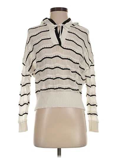 Pre-owned Central Park West Pullover Sweater In Ivory