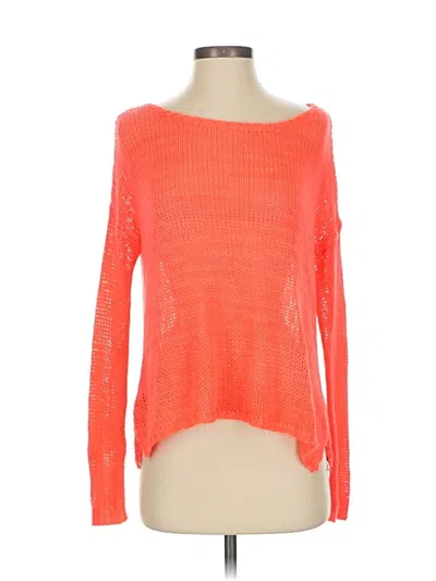 Pre-owned Central Park West Pullover Sweater In Orange