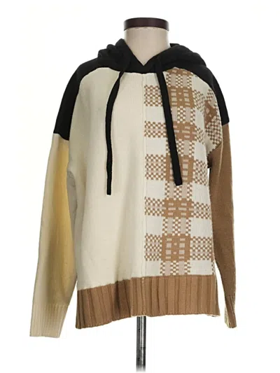 Pre-owned Central Park West Pullover Sweater In Tan