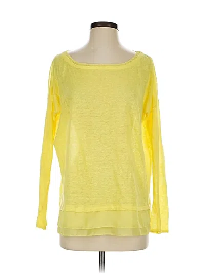 Pre-owned Central Park West Pullover Sweater In Yellow