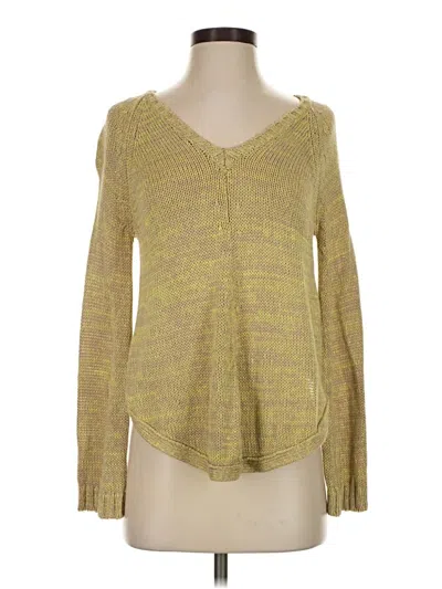Pre-owned Central Park West Pullover Sweater In Yellow