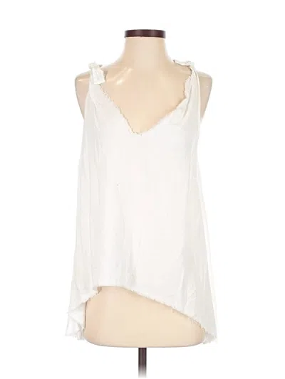 Pre-owned Central Park West Sleeveless Blouse In White