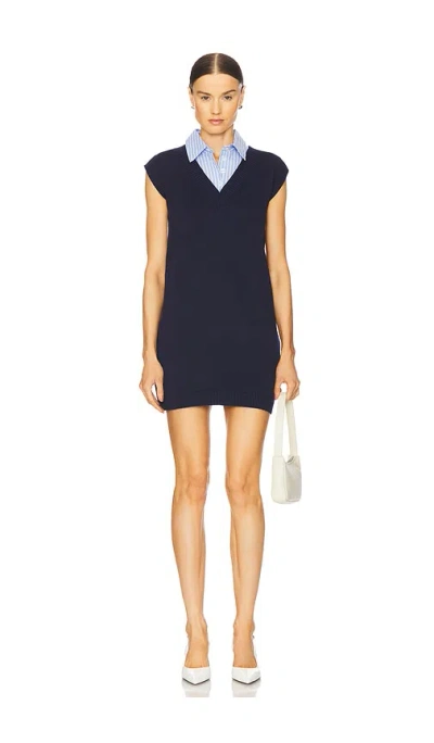 CENTRAL PARK WEST SLEEVELESS TWOFER DRESS