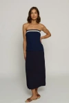Central Park West Strapless Bodycon Dress