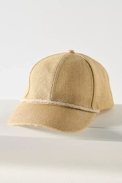 Central Park West Straw Baseball Cap