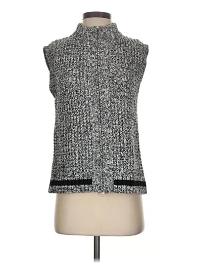 Pre-owned Central Park West Sweater Vest In Silver