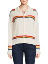 CENTRAL PARK WEST WOMEN'S ARIE COLLARED ZIP CARDIGAN
