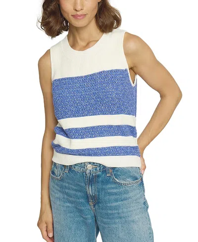 Central Park West Women's Chunky Novelty Shell Top In Multi