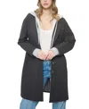 Central Park West Daphne Dickey Coat In Black