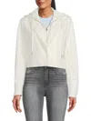 CENTRAL PARK WEST WOMEN'S DICKIE HOODED CROPPED BLAZER