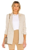 Central Park West X Revolve Birch Blazer In Sand