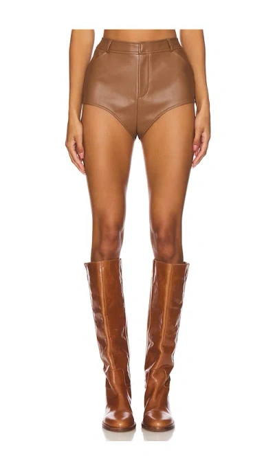 Central Park West X Revolve Hot Shorts In 브라운