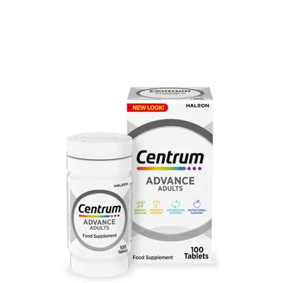 Centrum Advance Multivitamins And Minerals Tablets - 100 Tablets In White