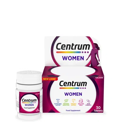 Centrum Women's Multivitamins And Minerals Tablets - 30 Tablets In White