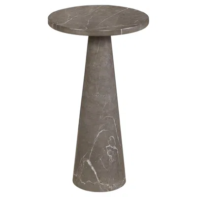 Pre-owned Century Furniture Petite Pontchartrain Accent Table - Dark In Gray