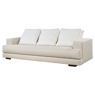 Pre-owned Century Furniture Sainte Honore Sofa - Scatter Back In Gray