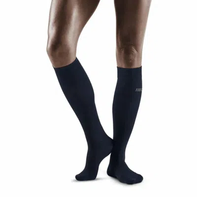Cep Sports Women's Merino All Day Compression Socks In Dark Blue