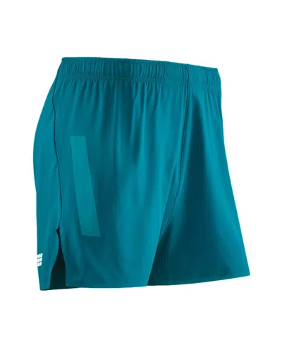 Cep Sports Women's Race Loose Fit Shorts In Petrol In Blue
