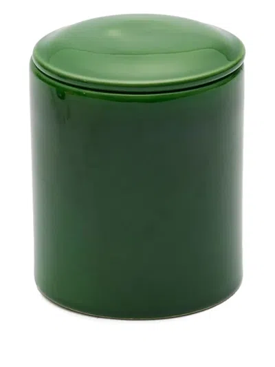 C'era Fragrance Erba Tumb Ceramic Lidded Candle (250g) In Green