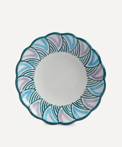 Ceramica Pinto Collezione Rosaura Scalloped Edge Plate
