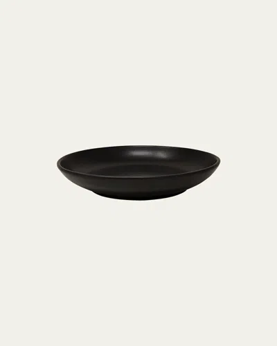 Ceramiche Bucci Raffaello Soup Plate In Black