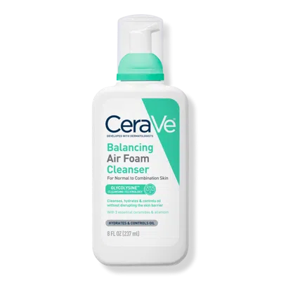 Cerave Balancing Air Foam Facial Cleanser