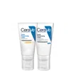 Cerave Day & Night Facial Moisturising Duo For Dry Skin With Spf 50 And Niacinamide