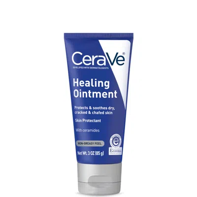 Cerave Healing Ointment For Cracked Skin Repair Skin Protectant With Petrolatum Ceramides (3 Fl. Oz)