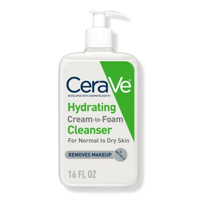 Cerave Hydrating Cream-to-foam Cleanser - 16.0 oz
