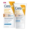 Cerave Hydrating Mineral Sunscreen Face Lotion With Sheer Tint Spf 30 - Deep