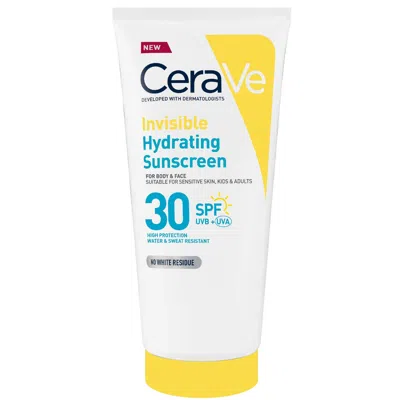 Cerave Invisible Hydrating Sunscreen Spf 30 For Body, Face, & All Skin Types With 3 Essential Ceramides 177