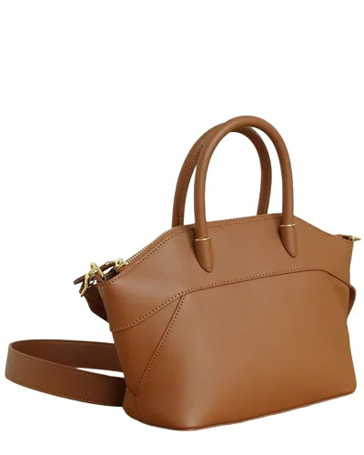 Cercei Studio Leather Satchel In Blue