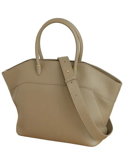 Cercei Studio Leather Satchel In Blue
