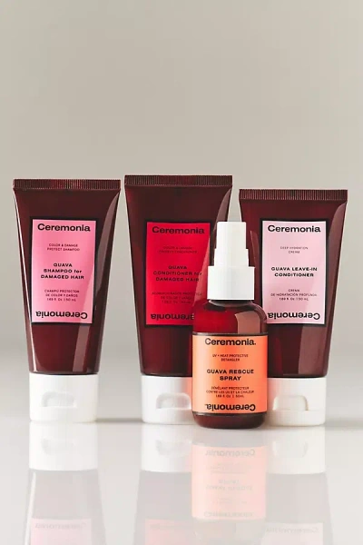Ceremonia Guava On-the-go Mini Bestsellers Kit In Multi