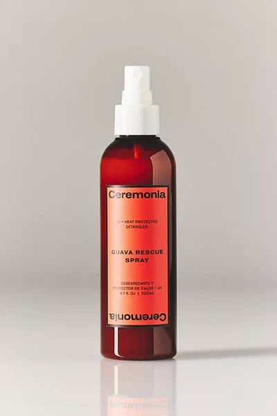 Ceremonia Guava Rescue Hair Heat Protectant Spray In Red