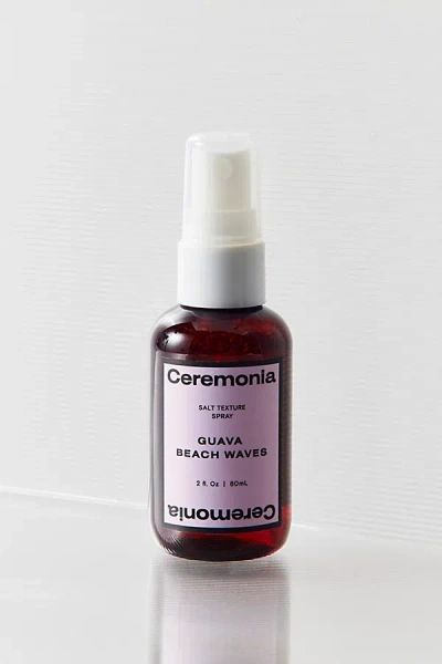 Ceremonia Mini Guava Beach Waves Salt Texture Spray In Lilac At Urban Outfitters