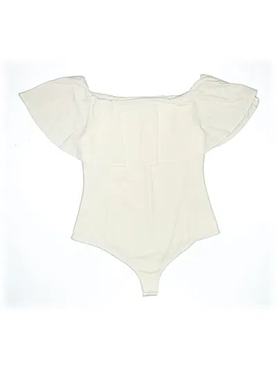 Pre-owned Ceremony Bodysuit In White