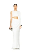 Ceren Ocak Cut Out Dress In 白色