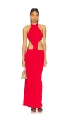 Ceren Ocak Cut-out Jersey Dress