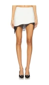 Ceren Ocak Lace Detailed Skirt In 白色