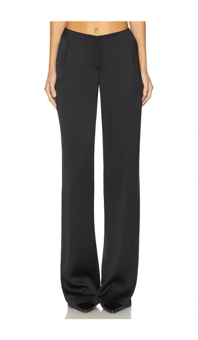 Ceren Ocak Low Waist Pant In 黑色
