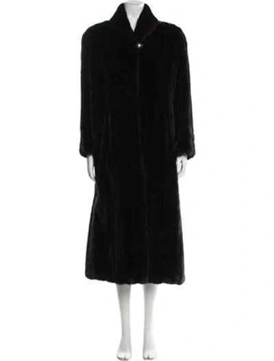 Pre-owned Ceresnie & Offen Furs Fur Coat In Black