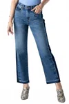 Ceros Blake Hi-rise Boyfriend Jean In Monterey In Blue