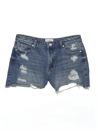 Pre-owned Ceros Jeans Denim Shorts In Blue