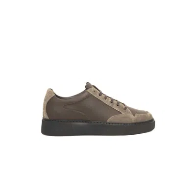 Cerruti 1881 Beige Cow Leather Sneaker