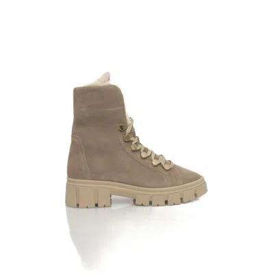 CERRUTI 1881 BEIGE COWHIDE BOOT