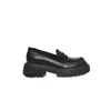 Cerruti 1881 Black Calfskin Loafer In Black