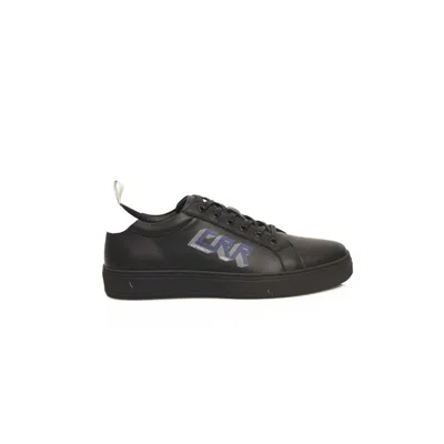 Cerruti 1881 Black Cow Leather Sneaker