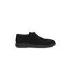 Cerruti 1881 Black Calfskin Shoe In Black