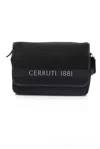 Cerruti 1881 Black Nylon Messenger Bag In Black
